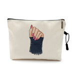 Load image into Gallery viewer, Nail Art Linen Bag
