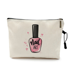 Nail Art Linen Bag